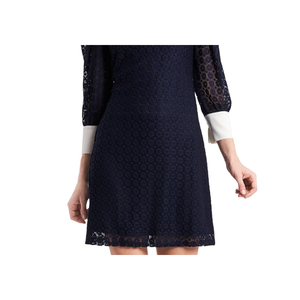 Abito da Cocktail in Pizzo Riley & Rae Leyla Stile Preppy Blu Navy Taglia L - Product Image 3