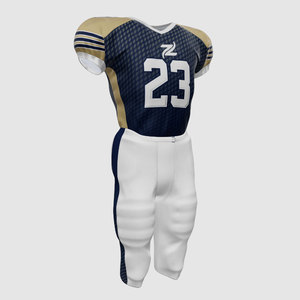 Nuevo Uniforme de Fútbol Americano 7V7, Talla Grande, Diseño Transpirable, 100% Poliéster, Precio al por Mayor, Alta Calidad, Manga Corta - Product Image 6