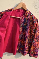 Veste Femme Bohème Ethnique Fait Main Veste Vintage Indien Boho Coton Veste Vintage Manteau Cadeau Indien Usine Prix Femmes Manteau