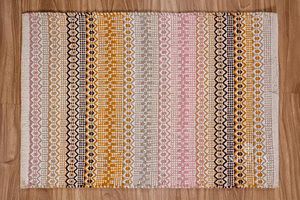 High Quality Handmade Cotton Rug <b>Rainbow</b> Ethnic Design Digital Printed Home <b>Decoration</b> Area Rugs Sets Wholesale Manufacture for - Product Image 3