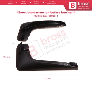 บังโคลนหน้าขวาซ้าย BSP1224-1 สำหรับรถยนต์ V Class Vito W447 ปี 2014 ขึ้นไป A4478900000 - Product Image 6