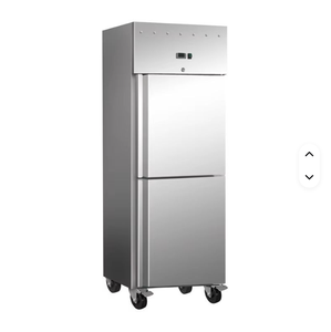 Congelatore Verticale Commerciale di Alta Qualità Stile Europeo 685L con Porta in Acciaio Inox e Sbrinamento Automatico - Product Image 1