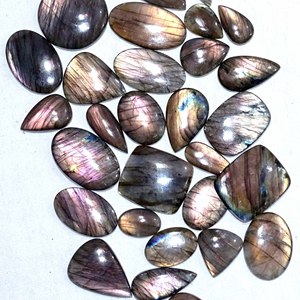 Pierre précieuse de quartz en vrac sans Labradorite naturelle faite à la main de haute qualité pour l'artisanat et la fabrication de bijoux Labradorite taille et forme libres - Product Image 4