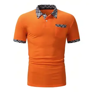 Wholesale Rate Hot Selling Men's Polo T-Shirt Top Design Men's Polo T-Shirts With Custom Logo