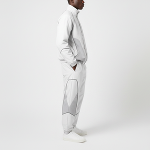 Survêtements imprimés 100% coton avec logo personnalisé pour hommes, ensemble de deux pièces, veste coupe-vent, survêtements patchwork personnalisés, vente à chaud - Product Image 6