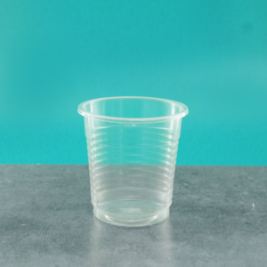 Viet Nam vente en gros de tasses en plastique PP transparentes avec des tasses à café glacées rayées tasses en plastique pour thé au lait à bulles Smoothie Dessert - Product Image 1