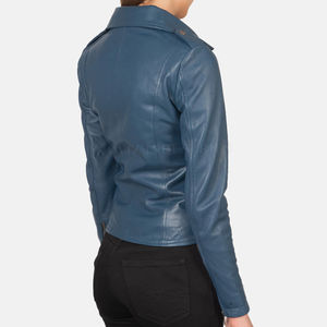 2025 nueva moda fabricante de Pakistán Chaqueta larga de cuero PU para mujer chaqueta vaquera de talla grande suministro al por mayor - Product Image 5