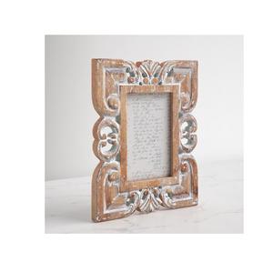 Cadre photo en bois magnifiquement conçu de fabrication indienne pour bébé et photos d'étape pour l'approvisionnement mondial - Product Image 1