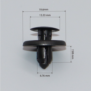 फास्टनरों नायलॉन स्नैवेट रिवेट प्लास्टिक नायलॉन रिवेट काले प्लास्टिक - Product Image 6