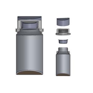 Latas de aluminio de tapa abierta Fabricante de Vietnam Metal elegante Usos duraderos para la protección de plantas - Product Image 1