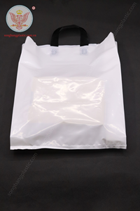 Túi Mua Sắm Bằng Nhựa Có Tay Cầm Vòng Mềm Tùy Chỉnh Túi Mua Sắm Bằng Nhựa In Hình Tay Cầm Vòng Mềm Cho Quần Áo - Product Image 2