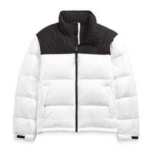 Latest Design Men's Winter Quilted Puffer <b>Jacket</b> Stand Collar <b>Canvas</b> Reversible Breathable Windbreaker Shiny Printed - Product Image 1