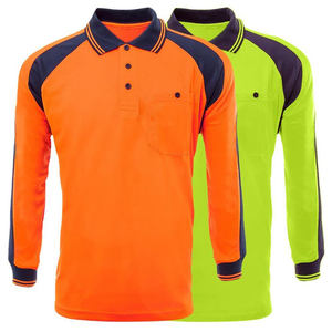 Polos de hombre lisos de golf en blanco de secado rápido de punto de algodón y poliéster de alta calidad con logotipo personalizado de 220 gramos - Product Image 1