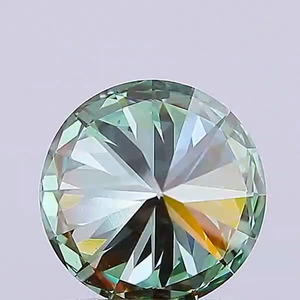 เพชรเลี้ยงในห้องปฏิบัติการ ทรงบริลเลียนท์ 1.91 กะรัต สีเขียวแฟนซีสดใส ความสะอาด VVS2 ได้รับการรับรองจาก IGI สำหรับแหวนหมั้น - Product Image 2