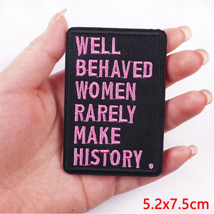 Patch brodé thermocollant avec motif femme afro, forme irrégulière, en feutre non tissé, pour décoration cadeau - Product Image 4