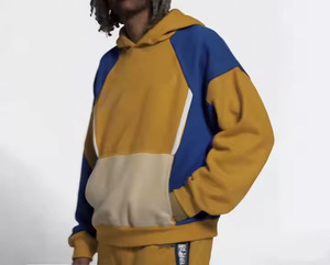 Sudadera con Capucha de Poliéster/Algodón, Transpirable, Ecológica, de Secado Rápido, Corte Regular, para Hombre, Ropa Urbana de Invierno, Casual, OEM Personalizado - Product Image 4