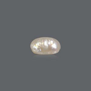 Perla de Basra de 5.78 Quilates, Perla Natural Blanca de Agua Dulce para la Elaboración de Joyas - Product Image 2