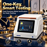 Testeur d'or XRF, analyse de la pureté de l'or, analyse des métaux précieux avec écran tactile et test intelligent