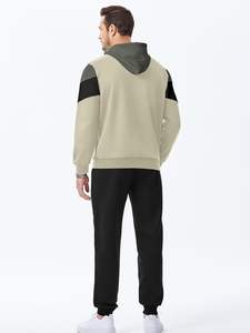 Nuevos chándales de alta calidad para hombres/Chándal de hombre con combinación de colores ajustados a la moda para ropa de entrenamiento - Product Image 2