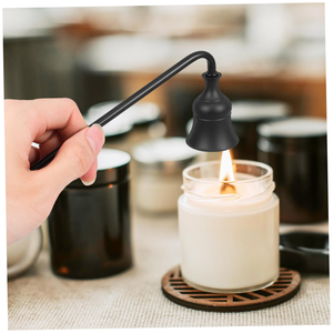 Éteignoir de bougie noir au design de qualité supérieure Éteignoir de bougie décoratif à revêtement noir Élégant pour la maison Hôtel Utilisation en gros - Product Image 2