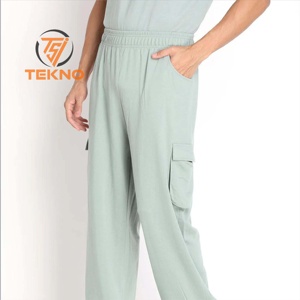 2025 hommes pantalons de survêtement sport décontracté hommes pantalons de survêtement pantalons grande taille bas prix 100% coton hommes pantalons de survêtement en gros OEM - Product Image 2