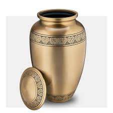 โกศสำหรับผู้ใหญ่แบบคลาสสิกโกศวัสดุทองเหลืองทำจากโกศอินเดีย - Product Image 6