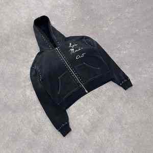 Chándal Casual de Invierno Personalizado con Capucha, Textura Brillante de Cristal, Forro Polar Ligero, Diseño Moderno, 100% Algodón - Product Image 2