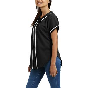 เสื้อเจอร์ซีย์สำหรับผู้หญิงเสื้อเบสบอลวิทยาลัยเสื้อเจอร์ซีย์สั่งตัด - Product Image 2