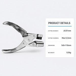 El Tipi Paslanmaz Çelik Düğme Pil Disk Kesici, Pil Diyaframı ve Kutup Plakası Delme İşlemleri için <span class=keywords><strong>1</strong></span> Yıl Garantili - Product Image 2