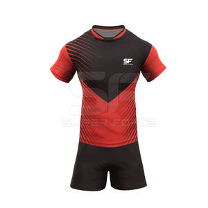 Kit de uniforme de rugby duradero Ropa deportiva de tela Premium para torneos y práctica Uniforme de rugby personalizado - Product Image 4