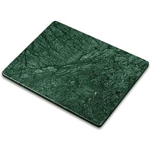 Planche à fromage en bois d'acacia et marbre vert Baroda Planche à découper de forme rectangulaire avec logo personnalisé Planche à découper durable - Product Image 3