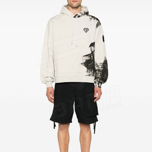 Pullover <span class=keywords><strong>Hoodies</strong></span> dos homens melhor Design Logotipo Personalizado Inverno Casual Poliéster/Algodão Streetwear com Impressão Feita no Paquistão - Product Image 2