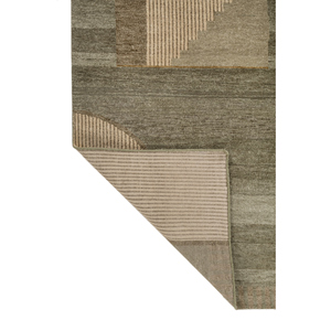 Alfombra de Lana Anudada a Mano Aprezo Verde Lca-1550 con Patrón Abstracto para Sala de Estar, Alfombra Rectangular de 9x12 para Entrada y Pasillo - Product Image 5