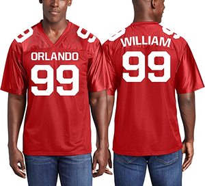 Camisetas de Fútbol para Hombre Golden Weather, Manga Corta, Absorbentes de Humedad, Nombre y Número del Equipo Personalizados, GW-FJ-1129 - Product Image 1