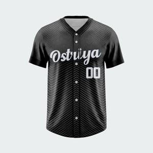 Camiseta de Béisbol Profesional 100% Poliéster con Botones para Adultos, Ropa Deportiva Transpirable, Jersey de Softbol - Product Image 6