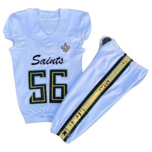 Uniforme de football américain professionnel de meilleure qualité avec broderie et numéros chromés - Product Image 1