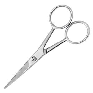 Ciseaux professionnels pour barbe et moustache, ciseaux de salon de beauté, outil de coupe de barbe avec réglage - Product Image 4