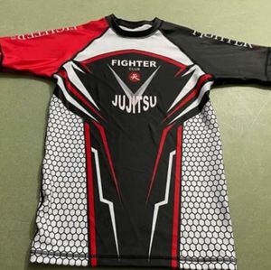 เสื้อรัดกล้ามเนื้อแขนยาว MMA คาราเต้ พิมพ์ลายตามสั่ง คุณภาพดีเยี่ยม ระบายอากาศได้ดี สำหรับผู้ชาย ทันสมัย แห้งเร็ว ป้องกันแบคทีเรีย - Product Image 3