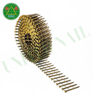 Vástago de tornillo de clavos de bobina de 1-3/4 "x 0.086 9000 piezas, vástago liso para fabricación de paletas de madera, agarre fuerte, de fábrica de Vietnam - Product Image 2