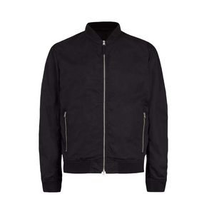 Veste bomber d'hiver pour homme de qualité supérieure, avec logo personnalisé, imperméable, col montant, appliques sur le devant, réversible, grande taille, fermeture éclair - Product Image 1