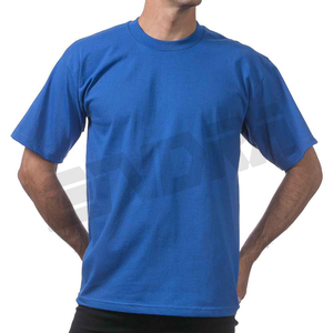 T-shirt en coton épais pour hommes, manches courtes, col rond, coupe basique, tissu durable, décontracté, haut classique, t-shirt quotidien d'été - Product Image 4