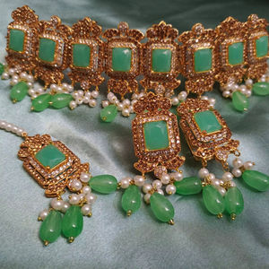 Professional Factory Made <b>Wedding</b> Wear Bridal Jewelry Sets Best Manufacturer Lightweight Multi Color Afghan Jewelry Set - Product Image 1