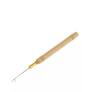 Aiguilles à crochet en nano-perles de bois pour extensions de cheveux - Product Image 1