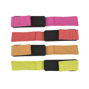 Gran Venta de correas de neopreno para levantamiento de pesas para gimnasio con logotipo personalizado correas de levantamiento de algodón cómodas y resistentes de alta calidad - Product Image 1