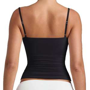 HYPEN SPORTS European American Summer Women's Neck Adjustable <b>Camisole</b> <b>Vest</b> Sleeveless Top Polyester/Cotton Anti-Bacterial - Product Image 5