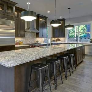 Tabourets de bar en métal Hauteur de bar Tabourets dos nu haut Patio Intérieur Extérieur Tabourets de cuisine empilables Chaises de bar industrielles - Product Image 2