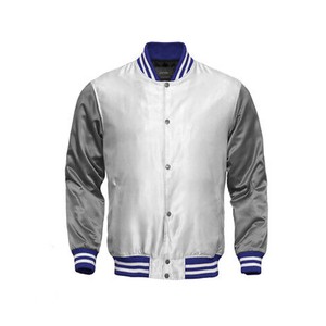 Veste en satin à la mode de rue vierge en satin de soie de conception vintage personnalisée en Offre Spéciale - Product Image 5