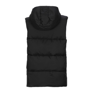 Custom Quilted Puffer <b>Vest</b> | <b>Black</b> Sleeveless Winter Jacket | Lightweight Thermal Bodywarmer | Factory Direct - Product Image 3