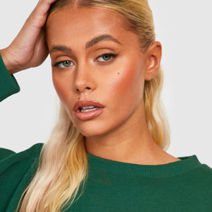 Sudadera con Logotipo Personalizado, Sudadera de Algodón y Felpa para Mujer, Cuello Redondo, Talla Grande, Estampados Personalizados, Ropa Personalizada - Product Image 5