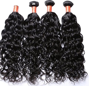 100% cuticules brutes non transformées alignées cheveux d'un seul donneur avec des extrémités épaisses style de vague de cheveux humains doux au prix d'usine en gros - Product Image 1